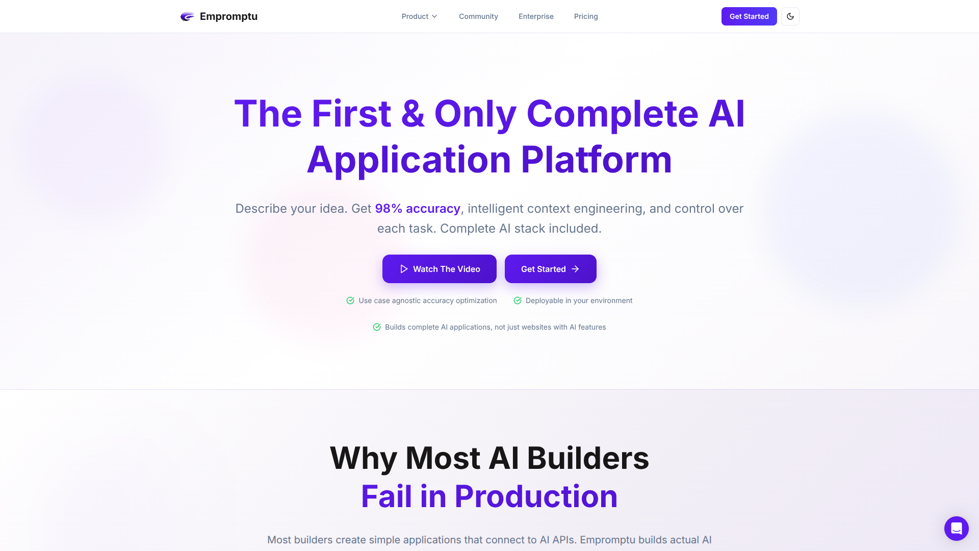 Empromptu screenshot
