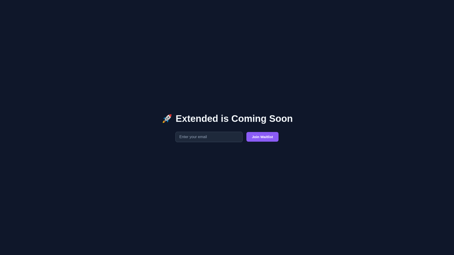 Extended
