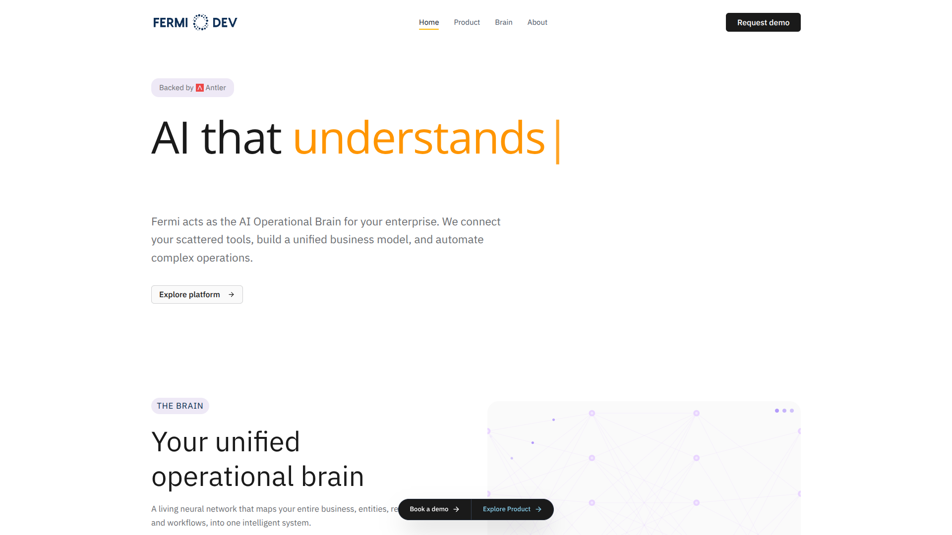 Fermi Dev screenshot