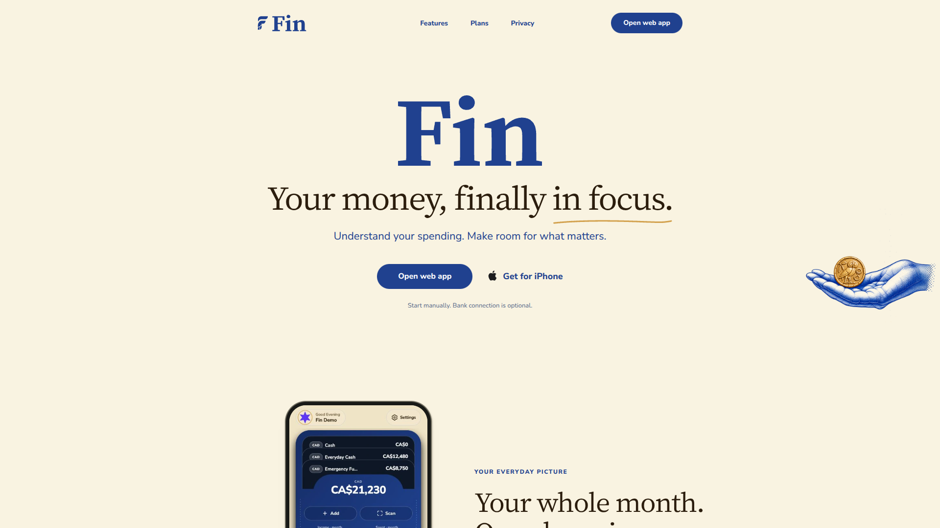 Fin logo
