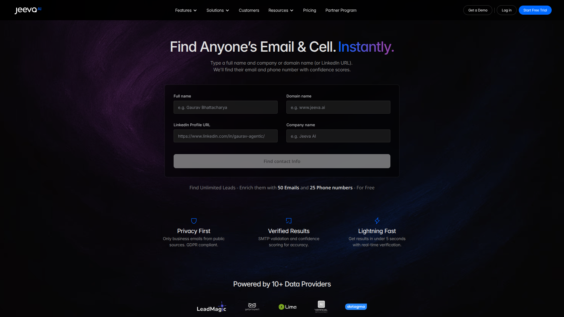 Find Anyone’s Email & Cell logo