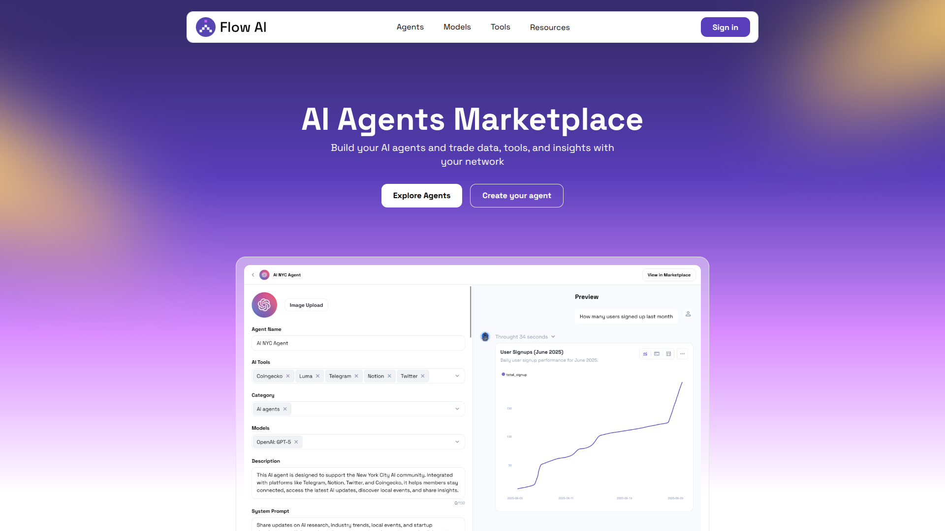 FlowAI: Anyone Can Create AI Agents