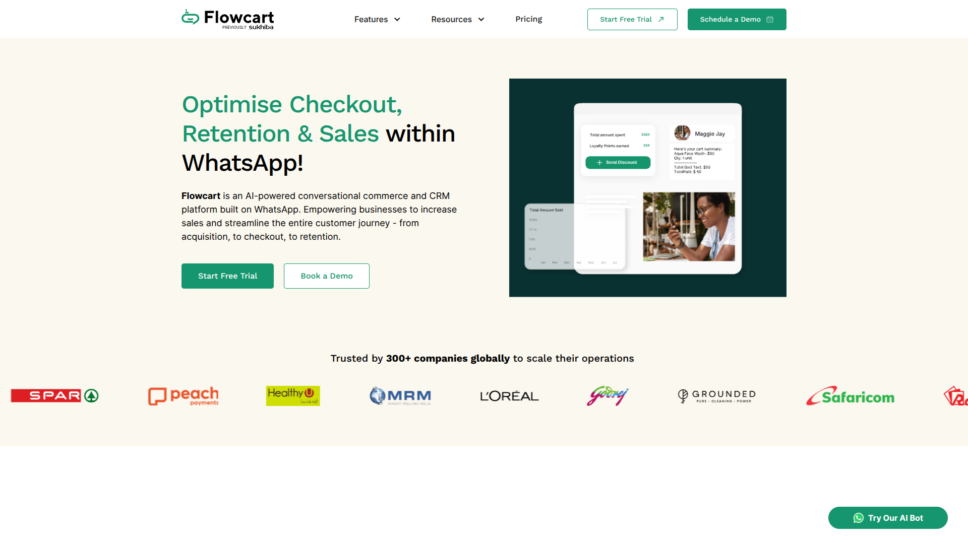 Flowcart AI screenshot