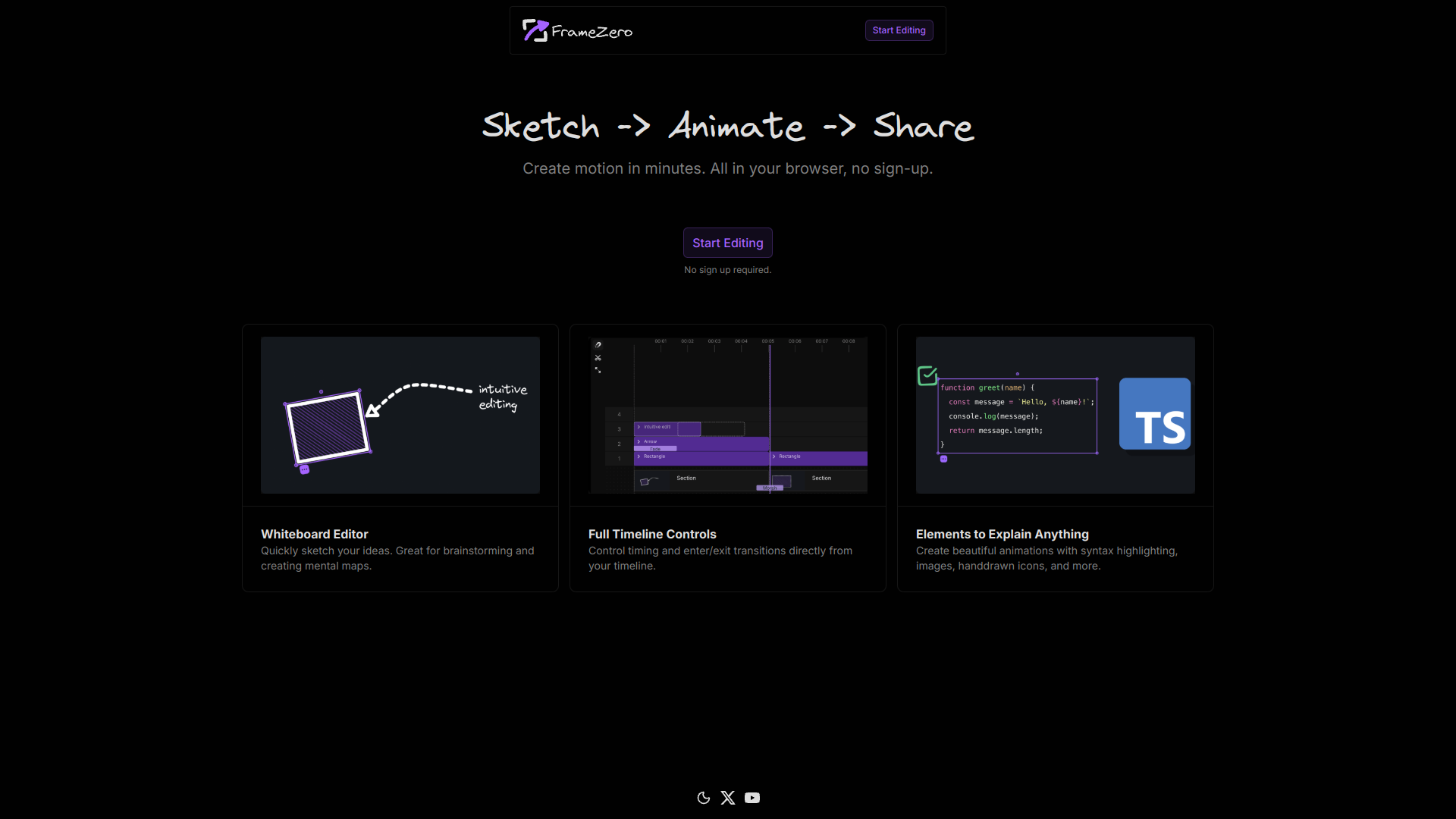 FrameZero screenshot