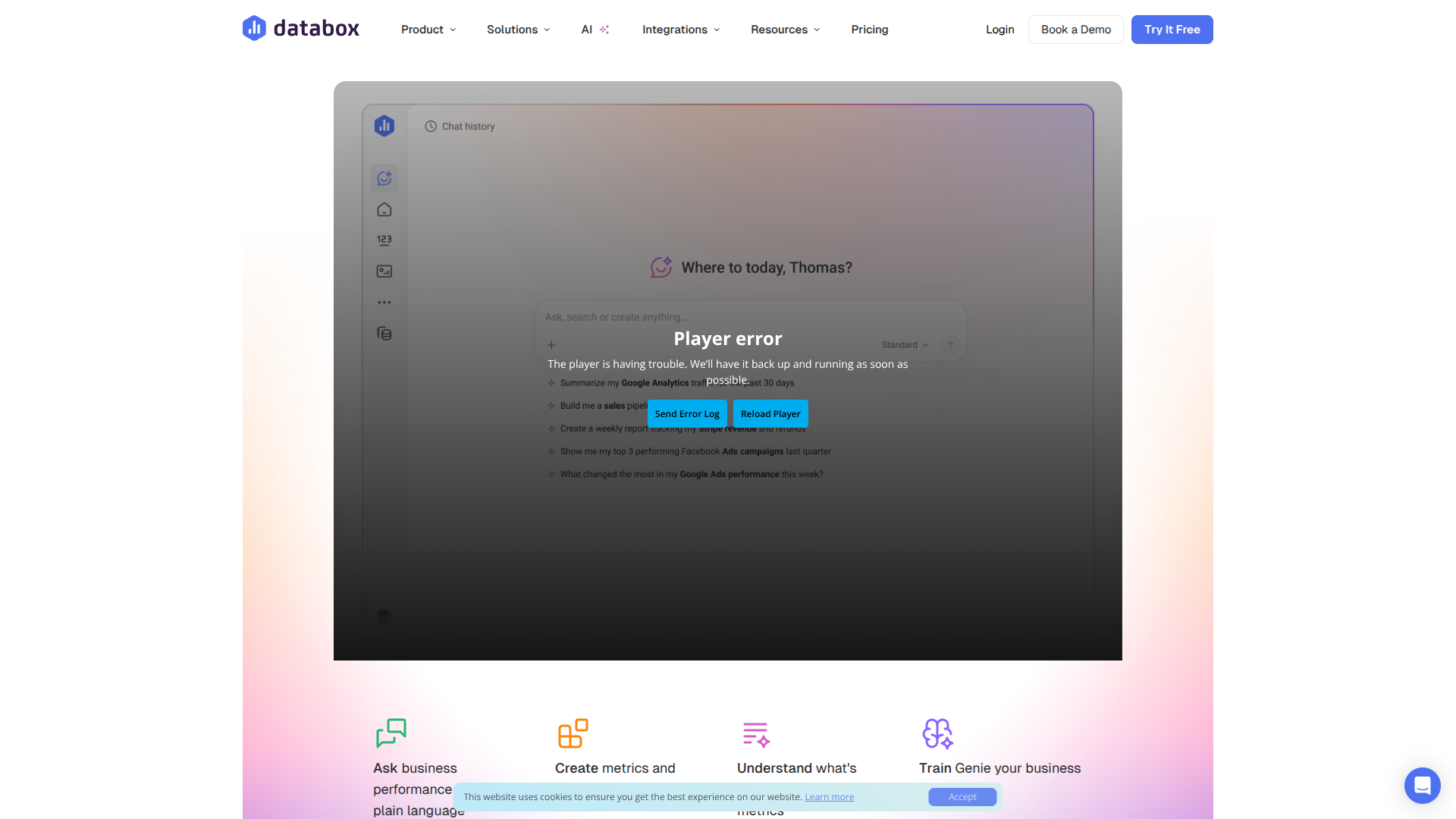 Genie by Databox screenshot