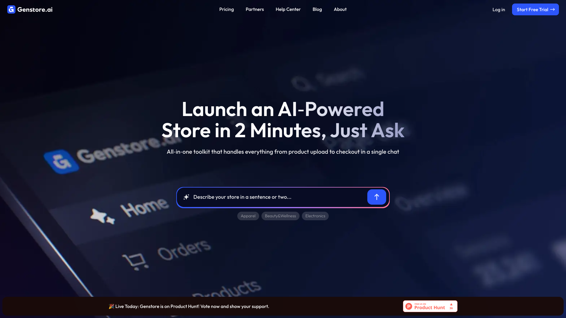 Genstore.ai screenshot