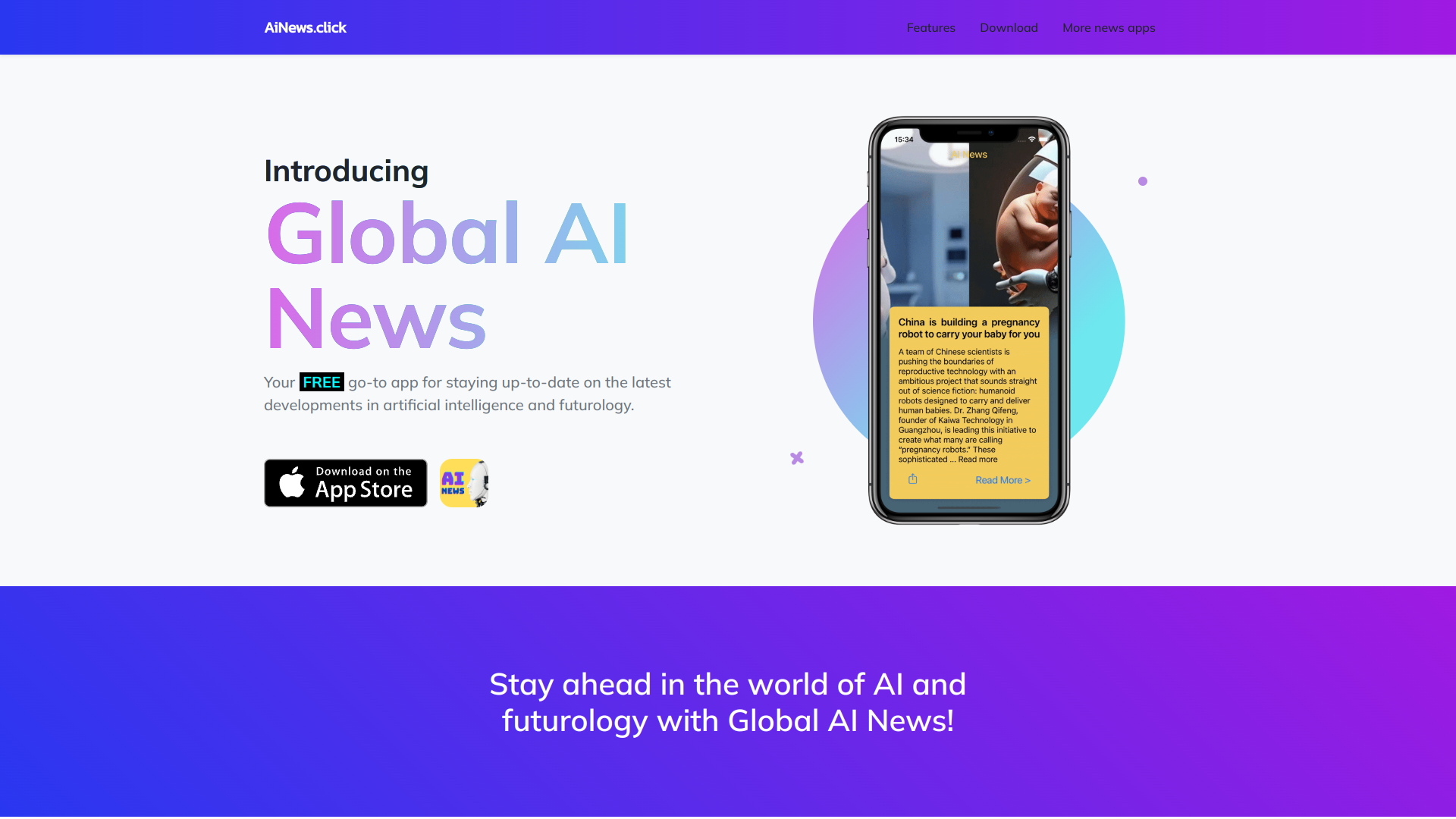 Global AI News logo