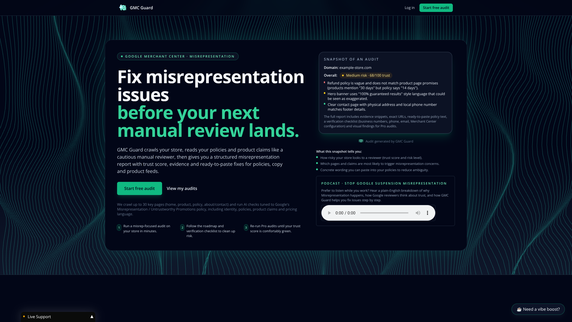 GMC Guard screenshot