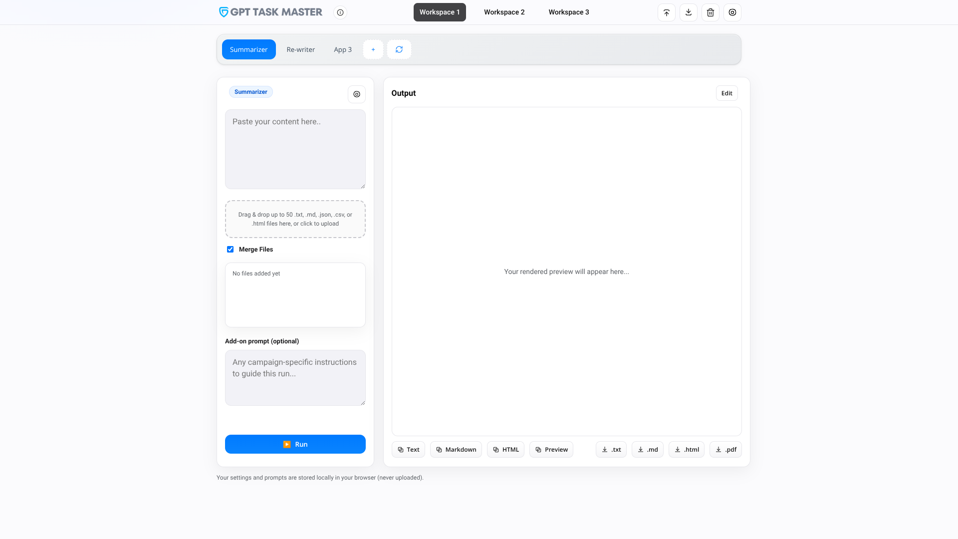 GPT Task Master screenshot