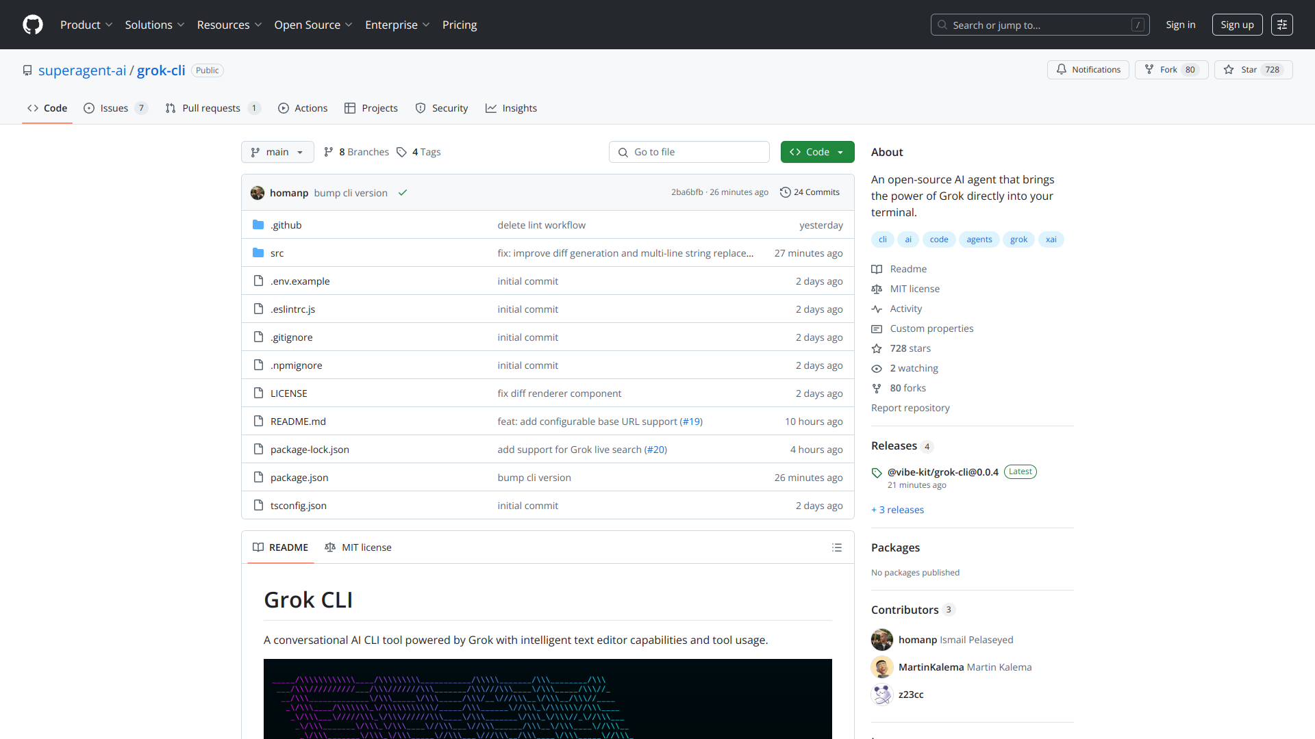 Grok CLI (Unofficial)