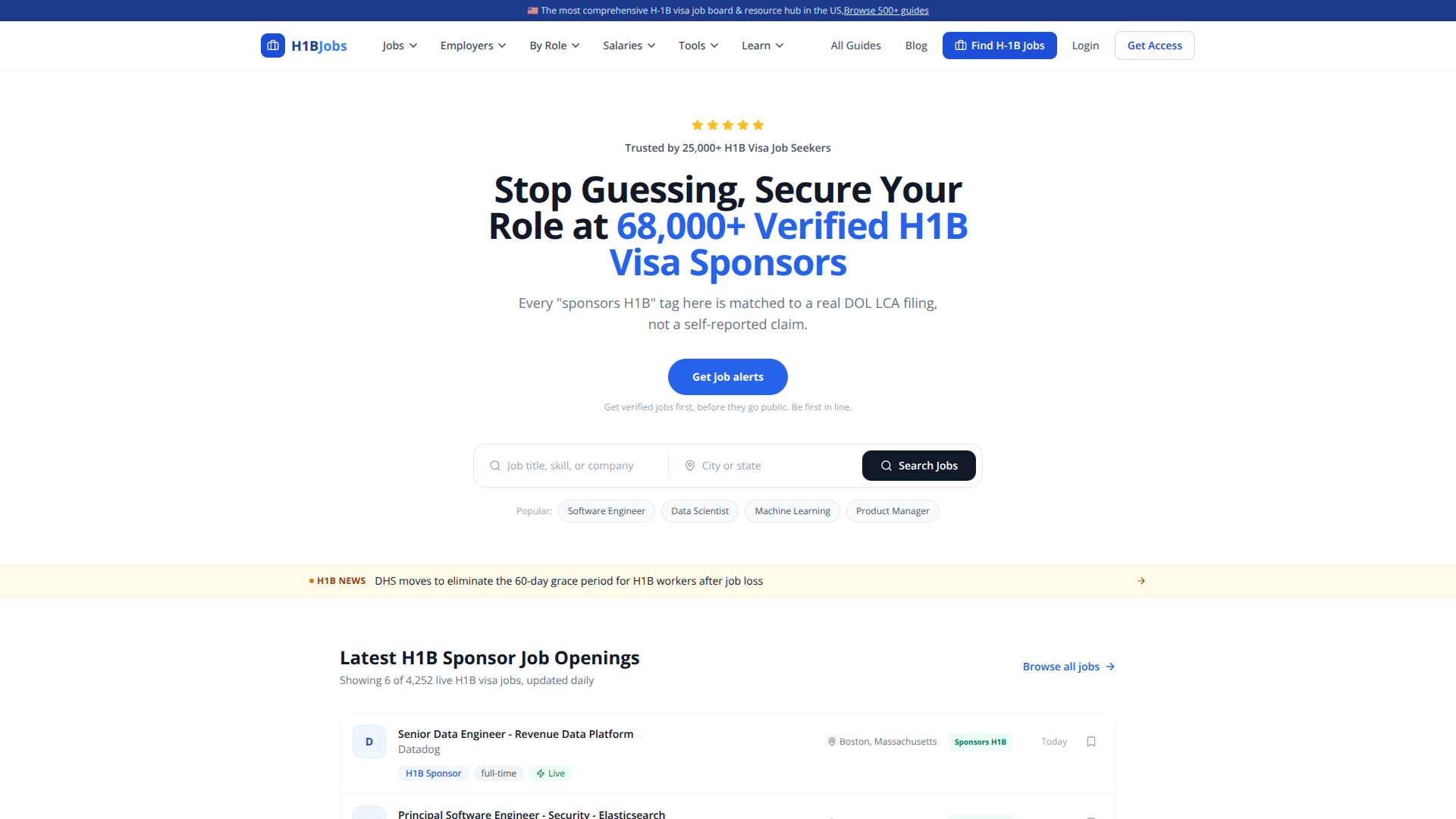 H1BVisaJobs.com V 2.0
