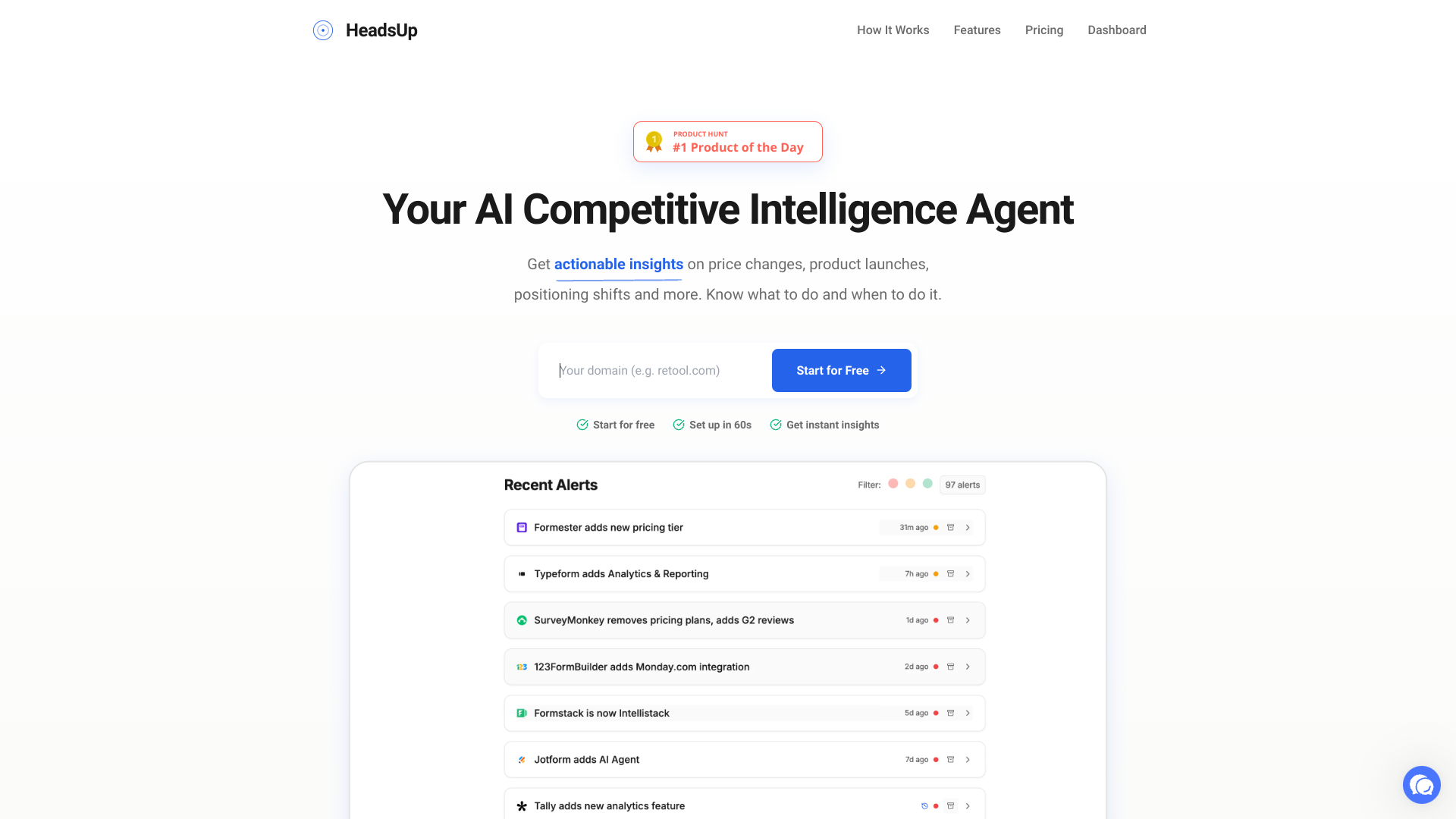 HeadsUp screenshot