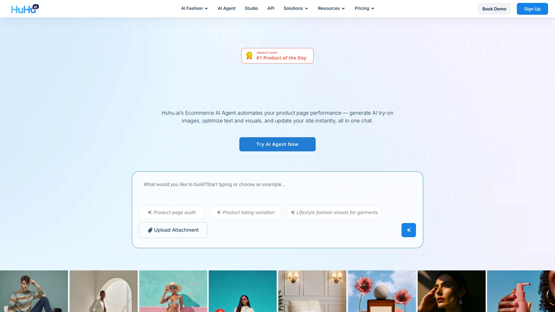 HuHu AI Agent for E-Commerce screenshot