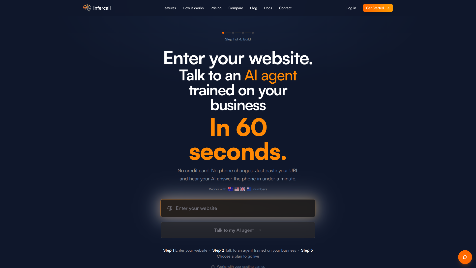 Infercall screenshot