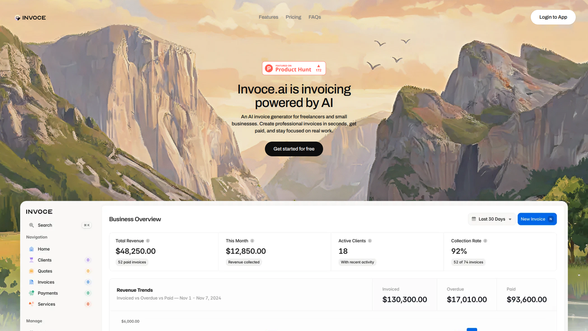 Invoce.ai screenshot