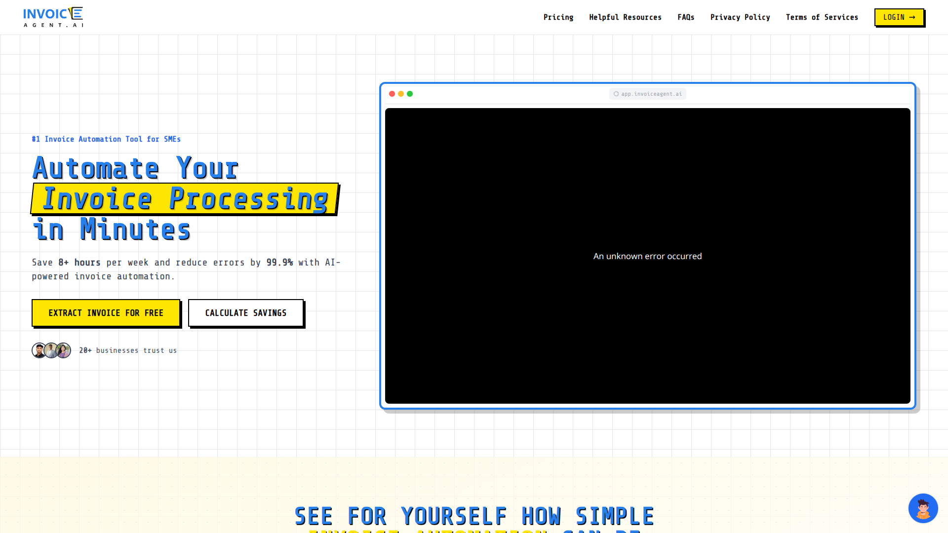 InvoiceAgent.ai screenshot