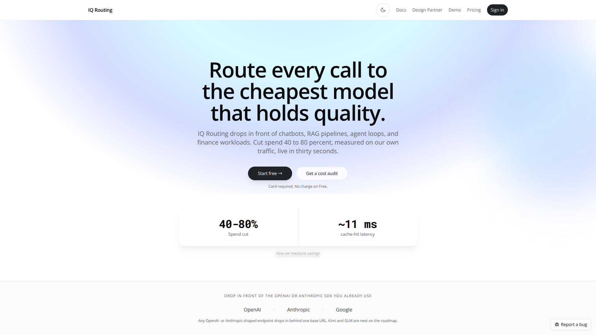 IQ Routing