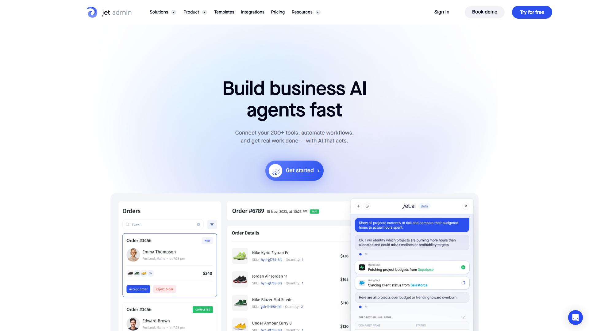 Jet AI Agents logo