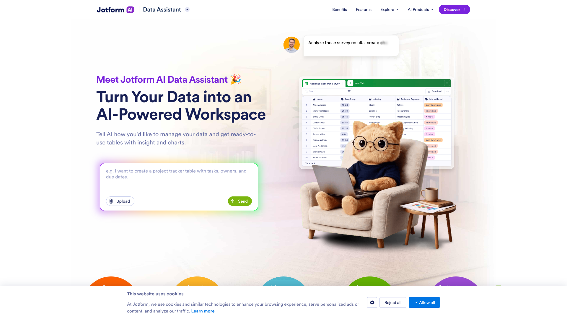 Jotform AI Data Assistant