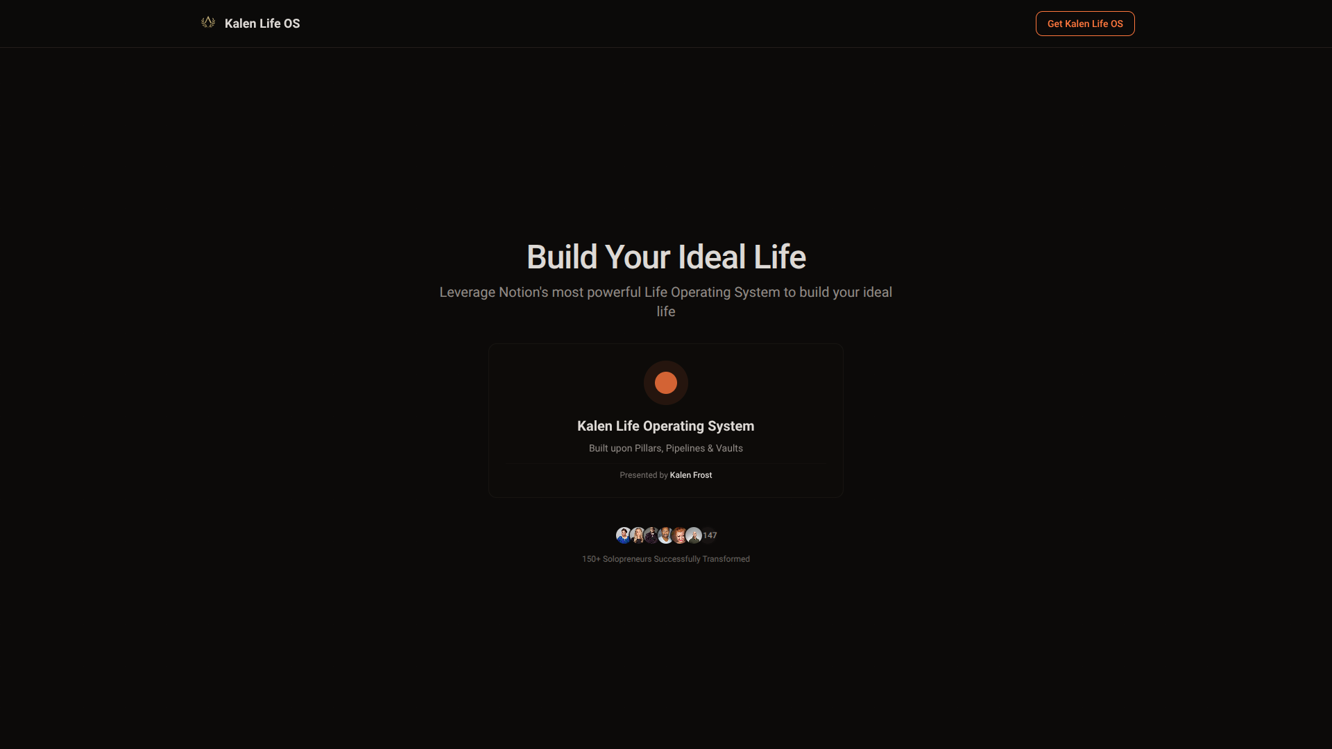 Kalen Life OS logo