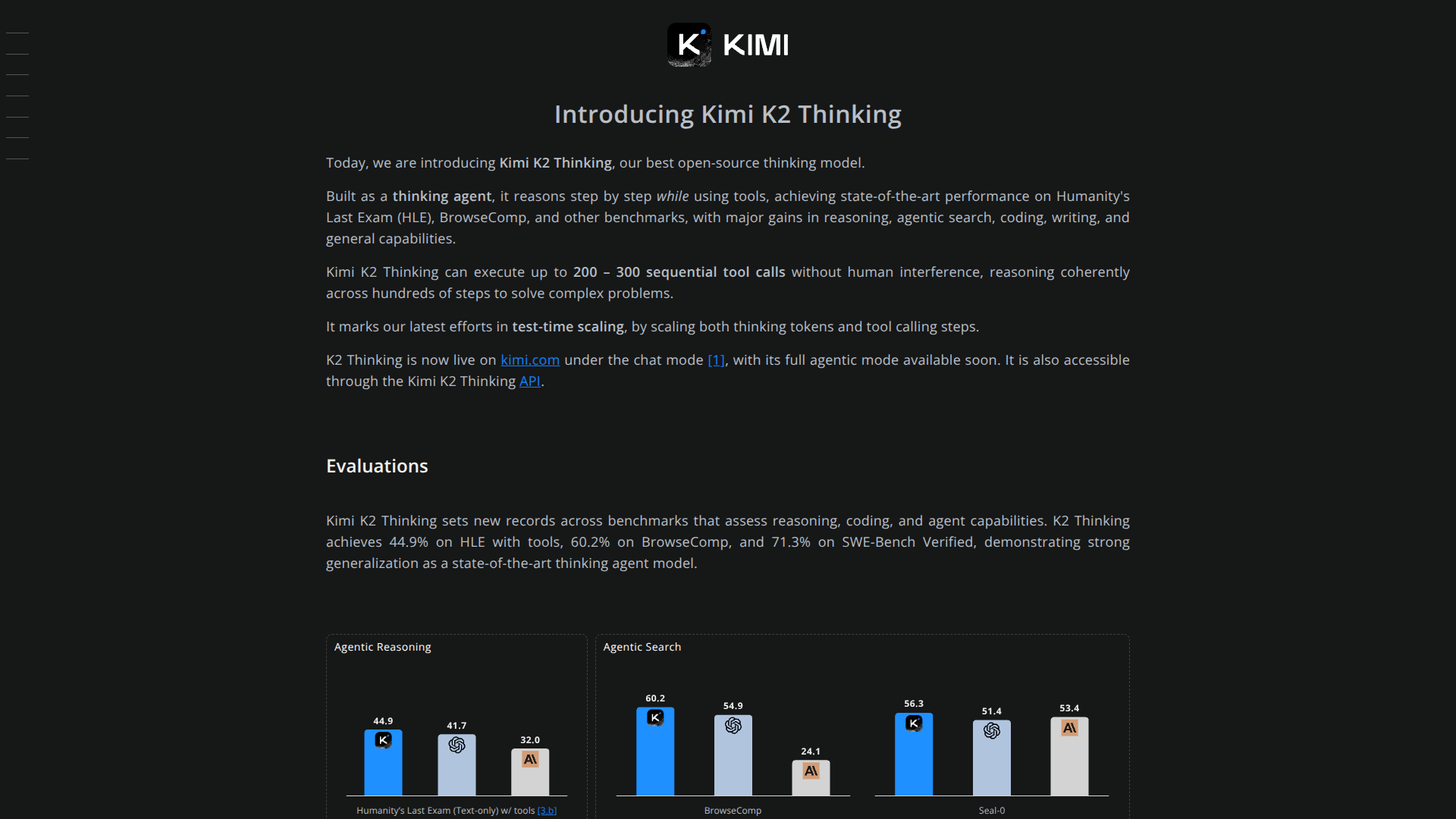 Kimi K2 Thinking logo