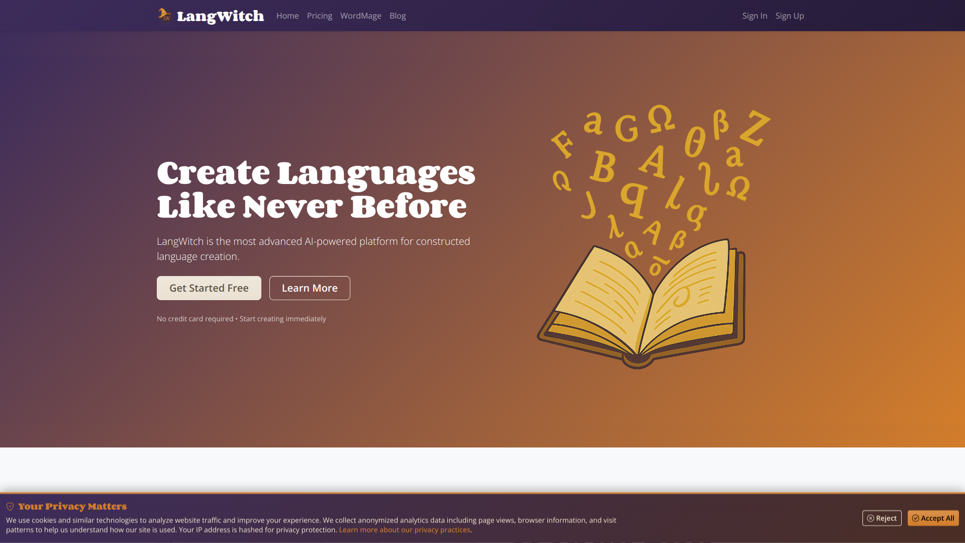 LangWitch screenshot