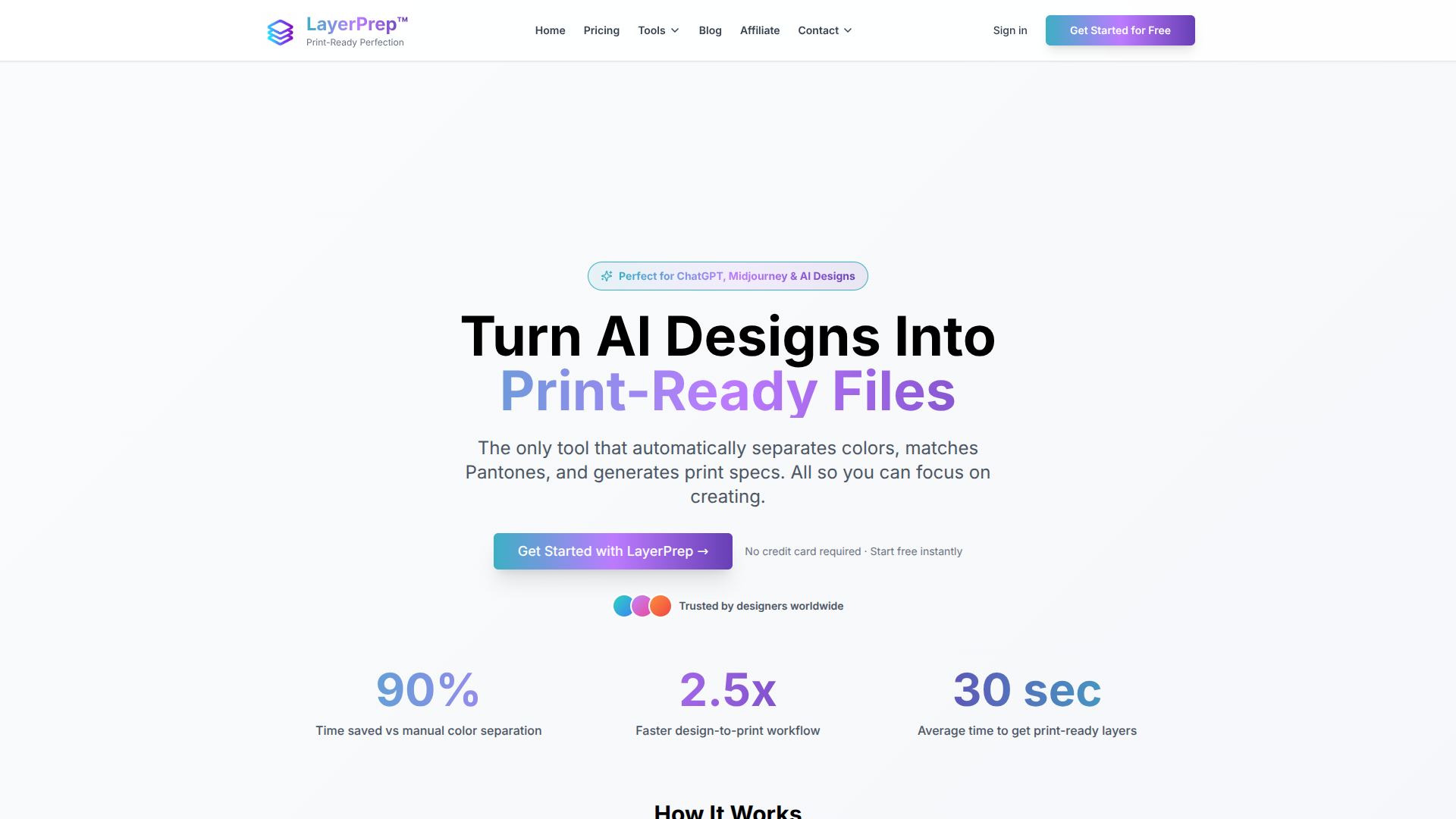 LayerPrep screenshot