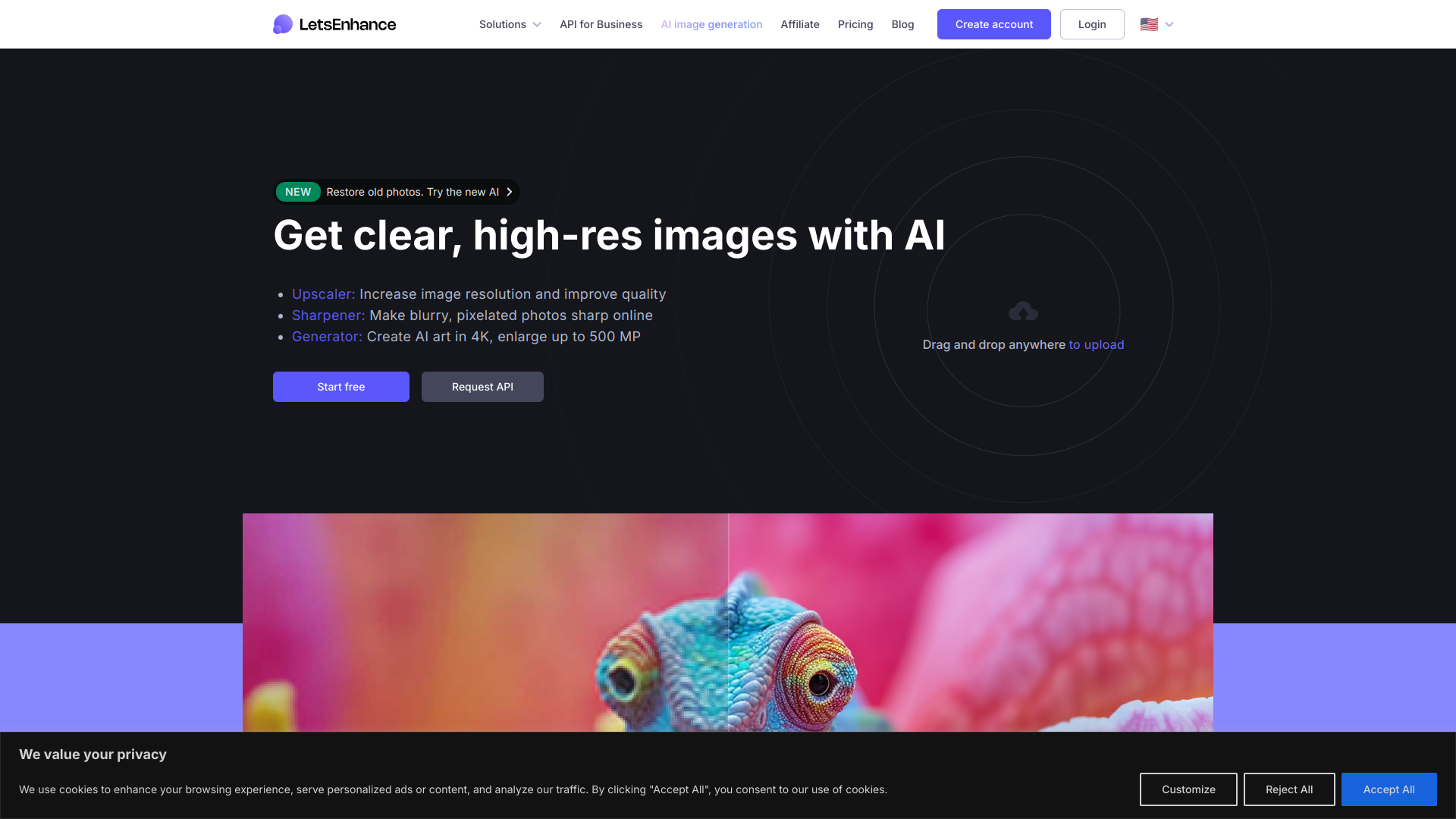 Let's Enhance screenshot