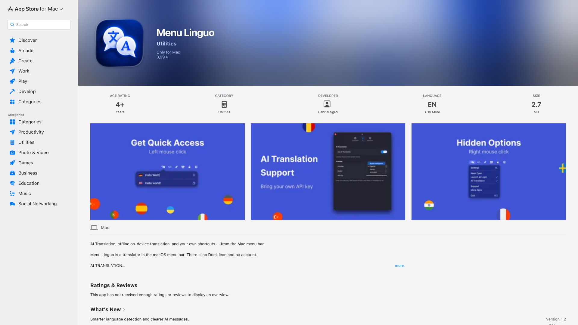 Linguo Translate logo