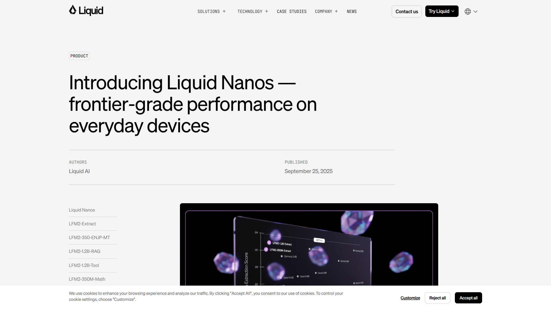 Liquid Nanos