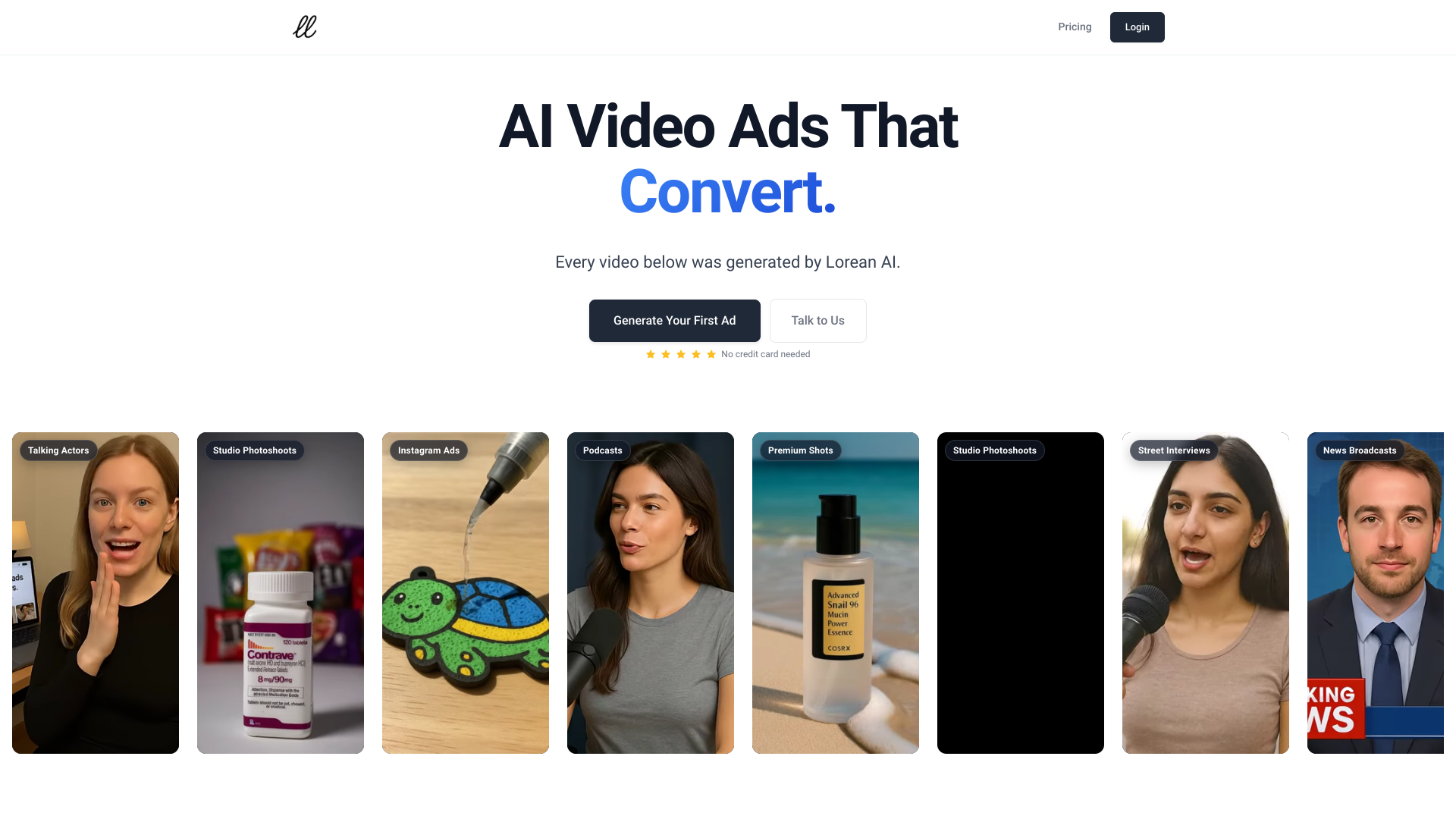 Lorean Labs screenshot