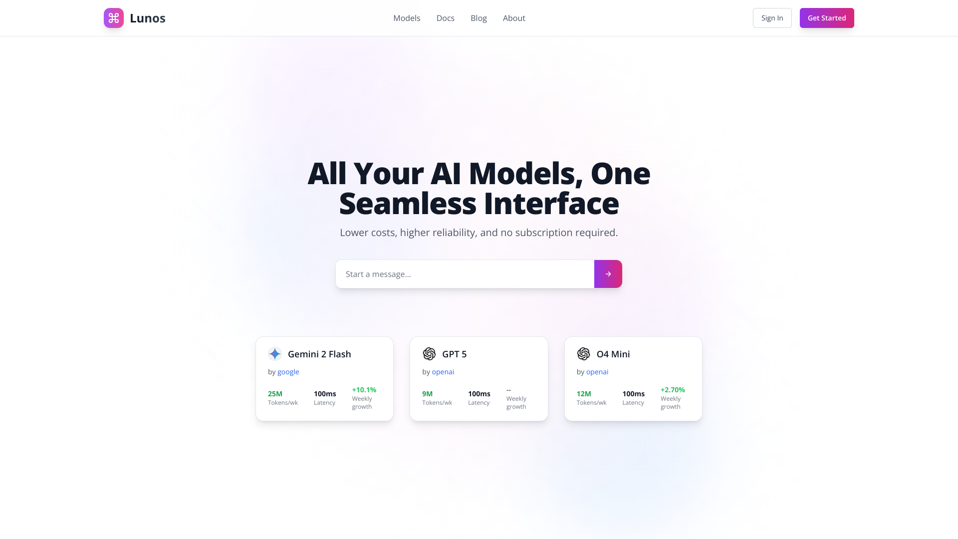 Lunos - AI Gateway logo