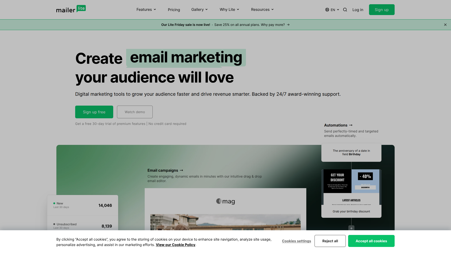 MailerLite email marketing MCP server logo