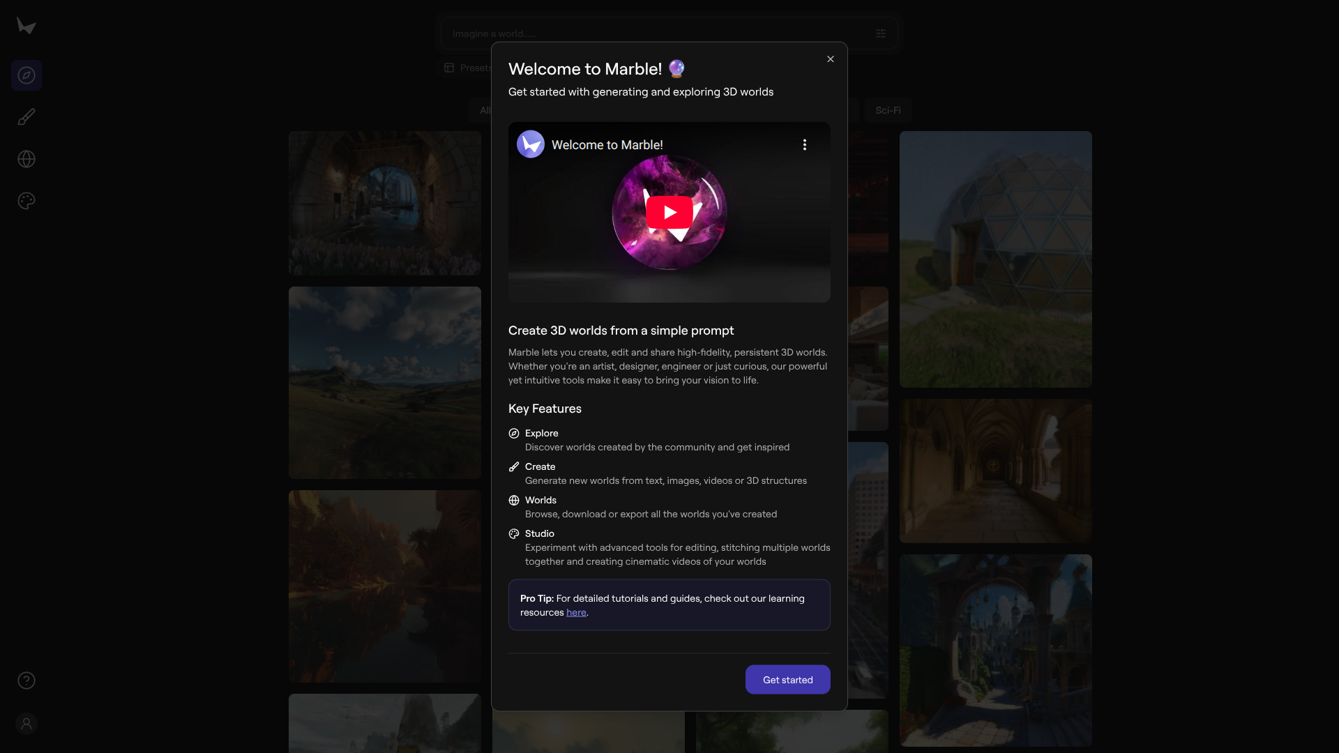 Marble by World Labs logo