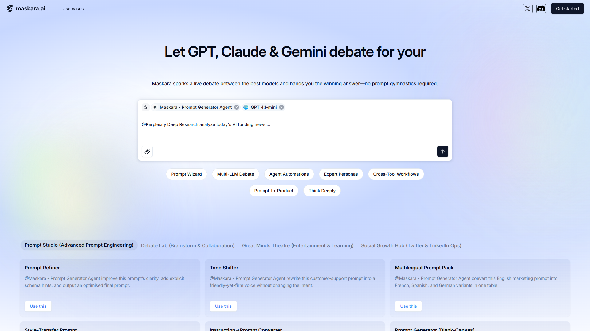 Maskara AI screenshot