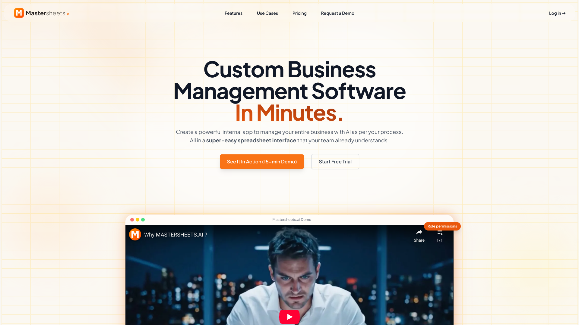 MasterSheets screenshot