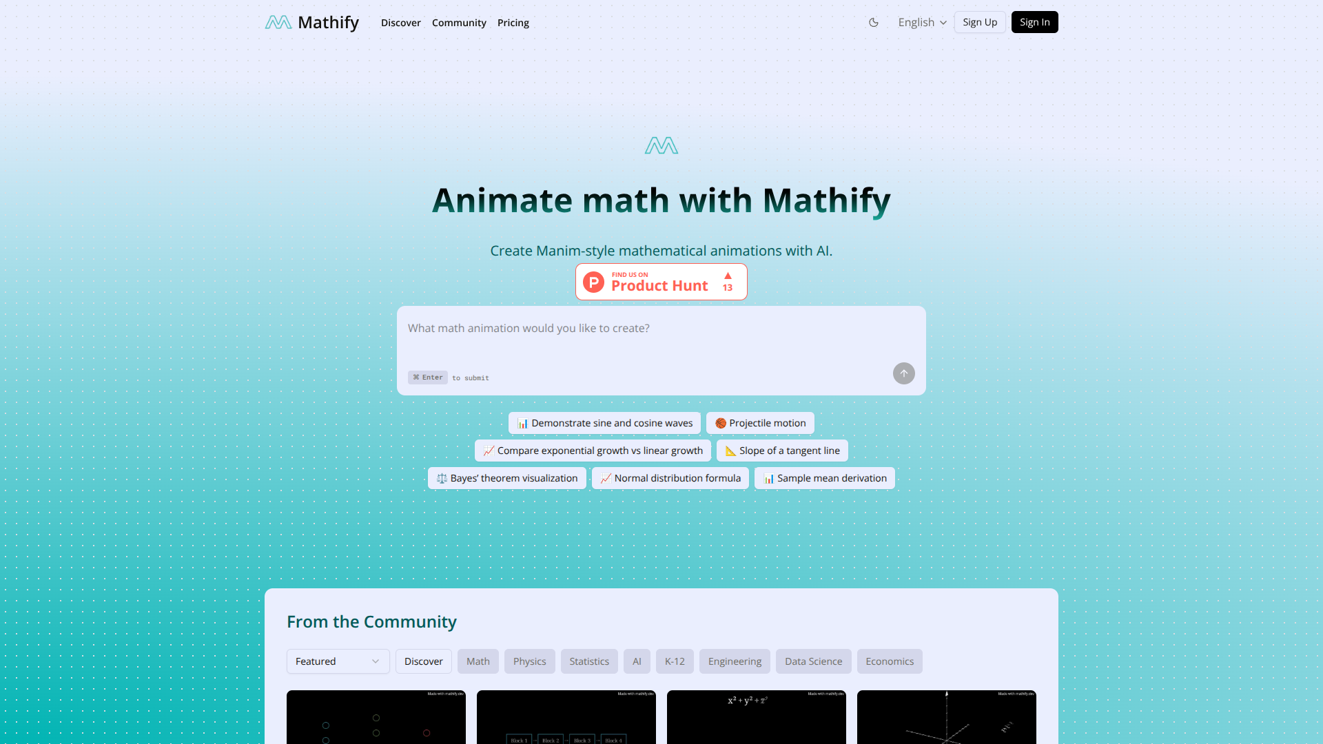 Mathify logo