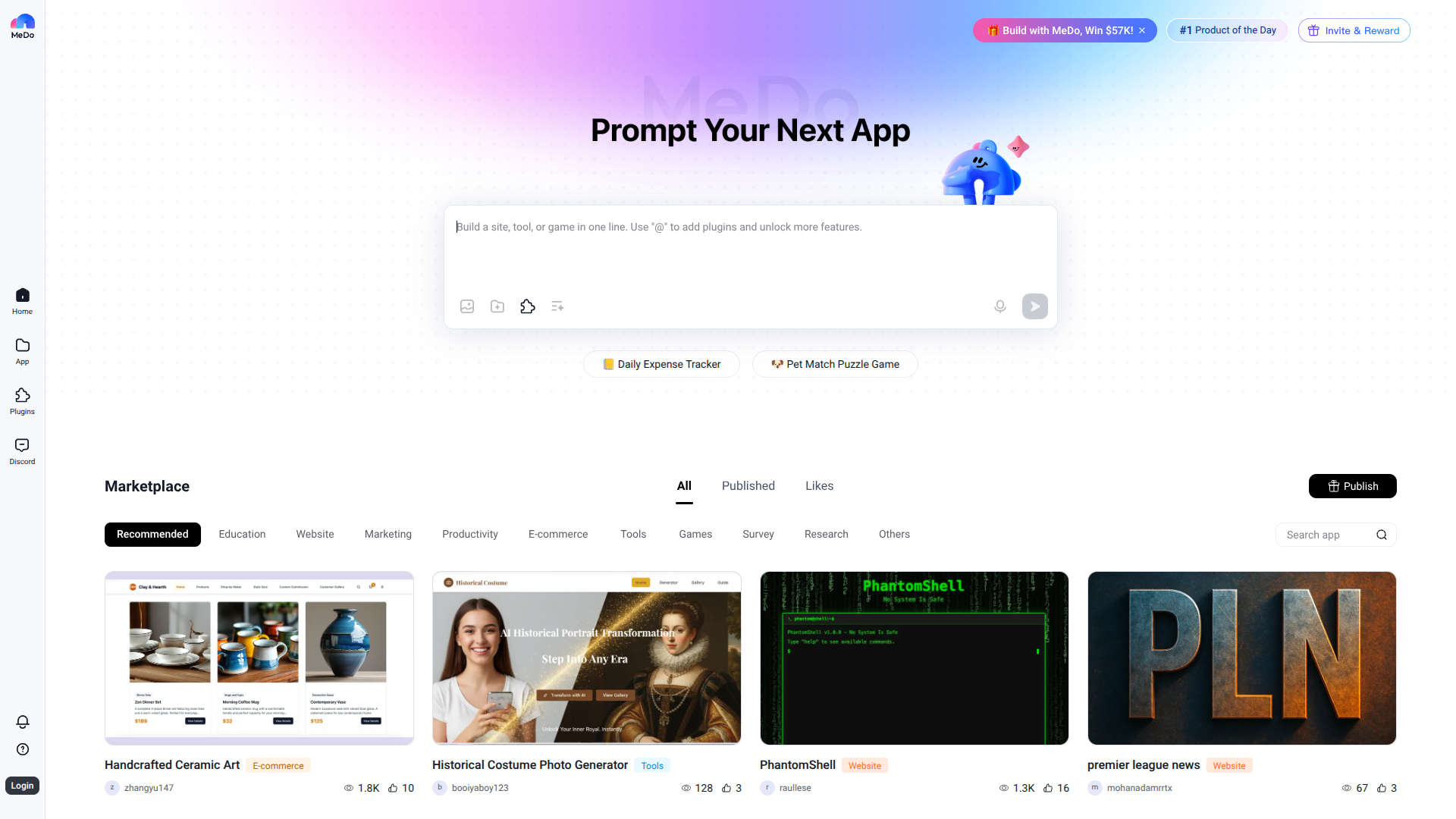 MeDo by Baidu screenshot