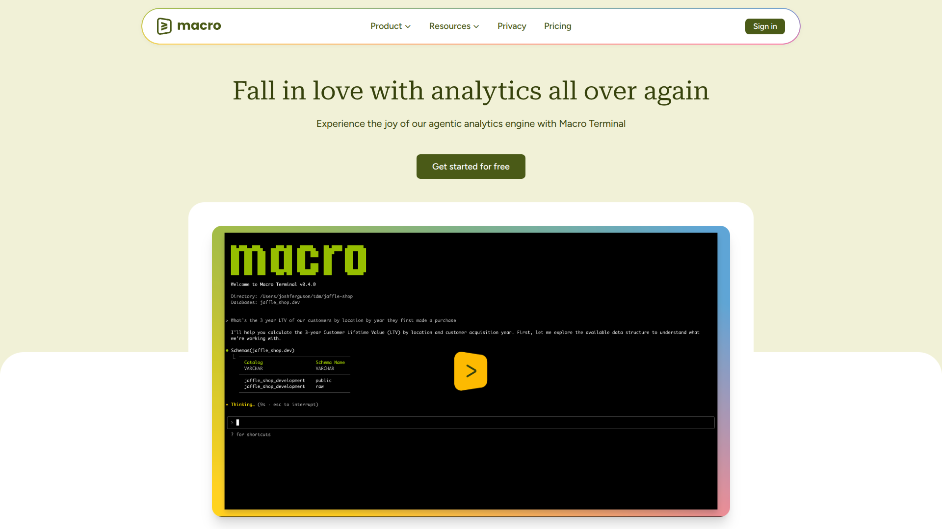 Meet Macro Terminal logo