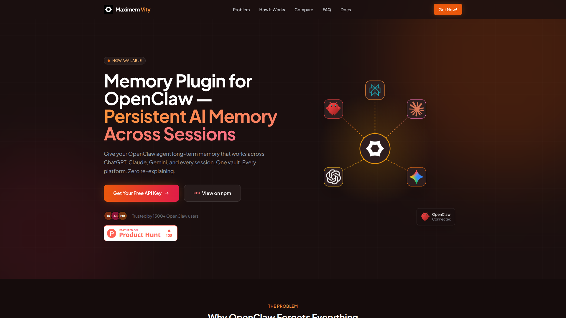 MemoryPlugin for OpenClaw logo