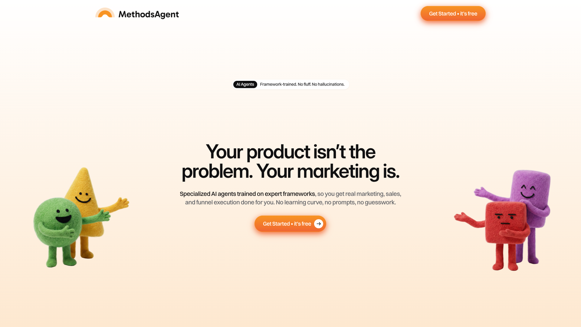 MethodsAgent screenshot