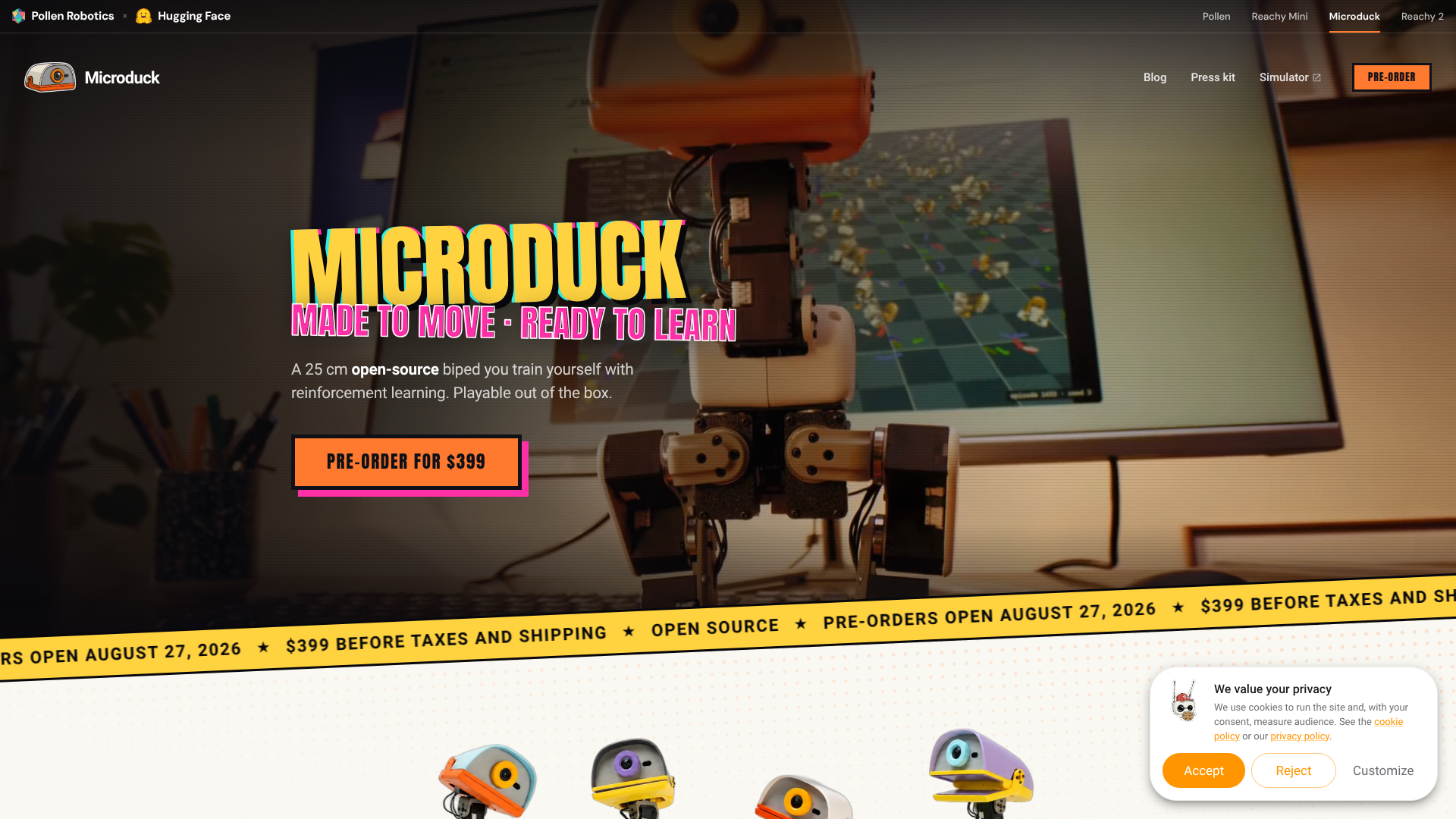 Microduck logo