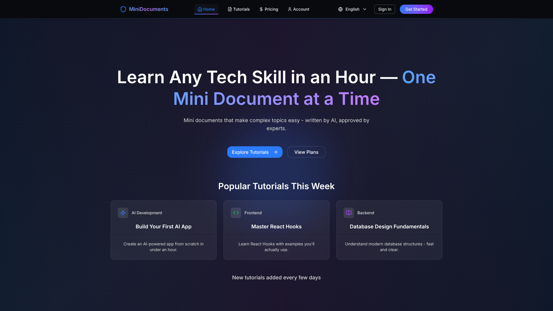 MiniDocuments v2 logo