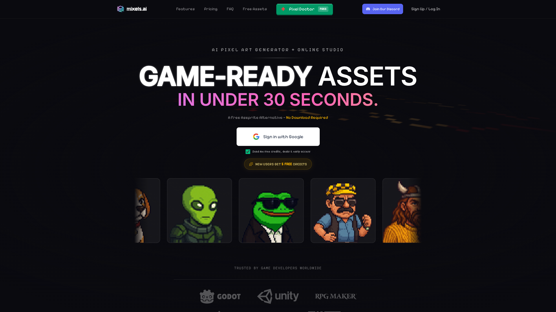 Mixels.ai screenshot