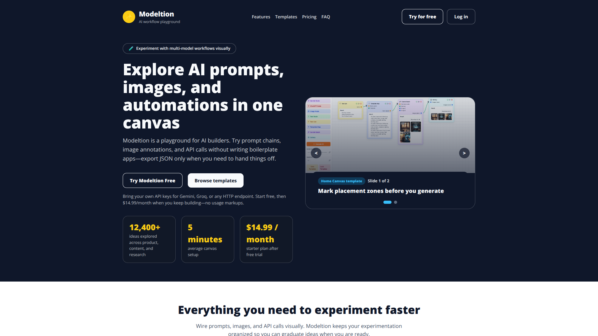 Modeltion screenshot