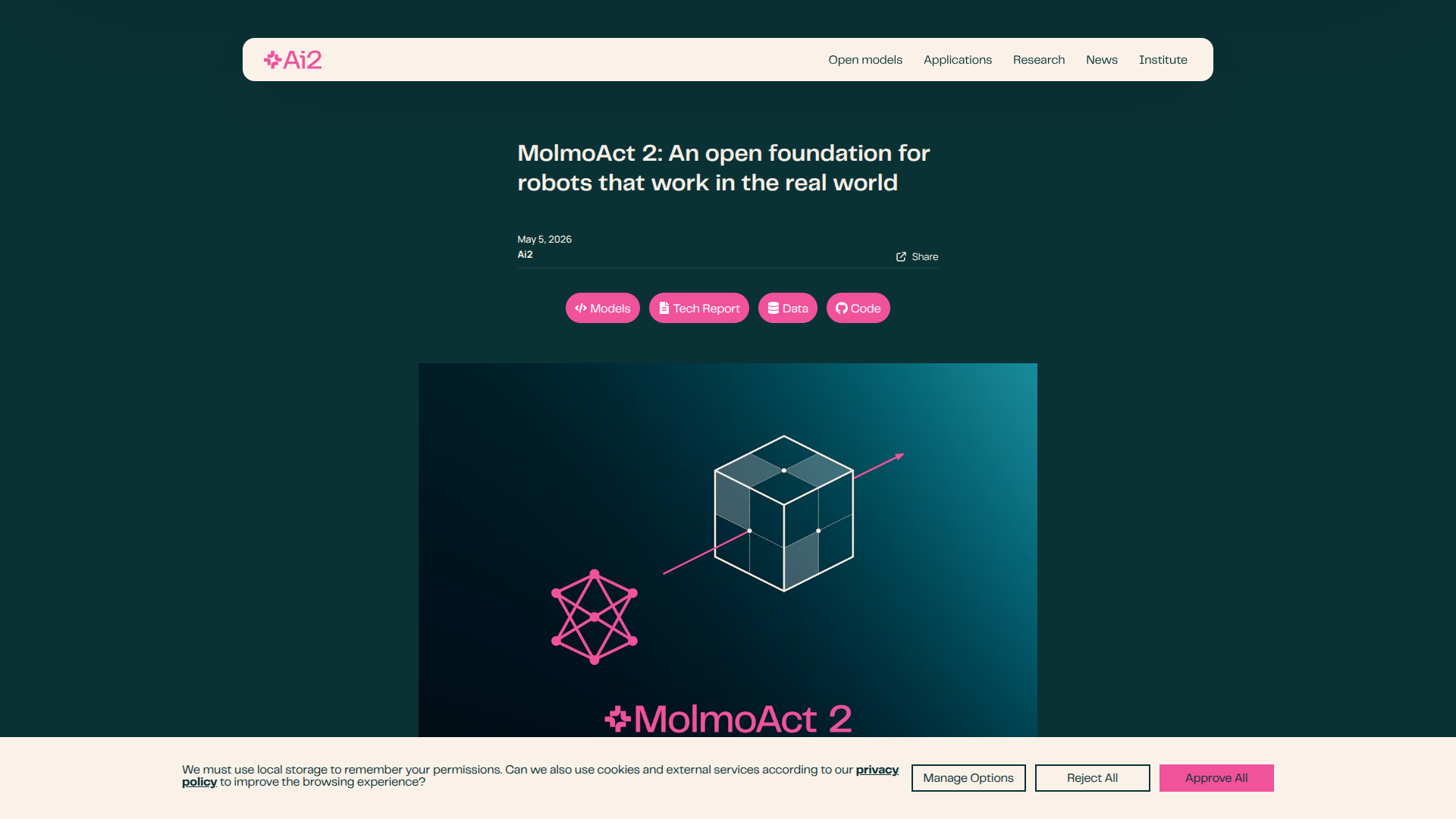 MolmoAct 2 logo