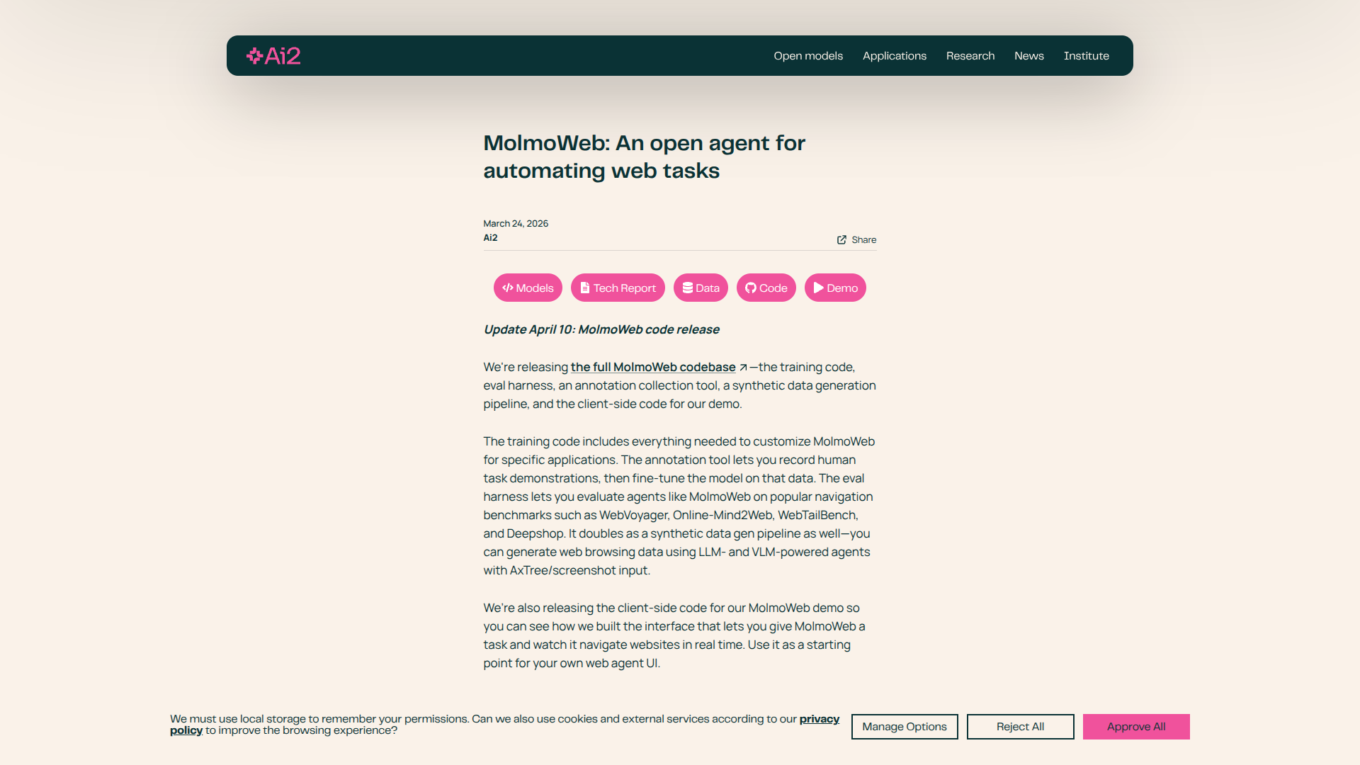 MolmoWeb logo
