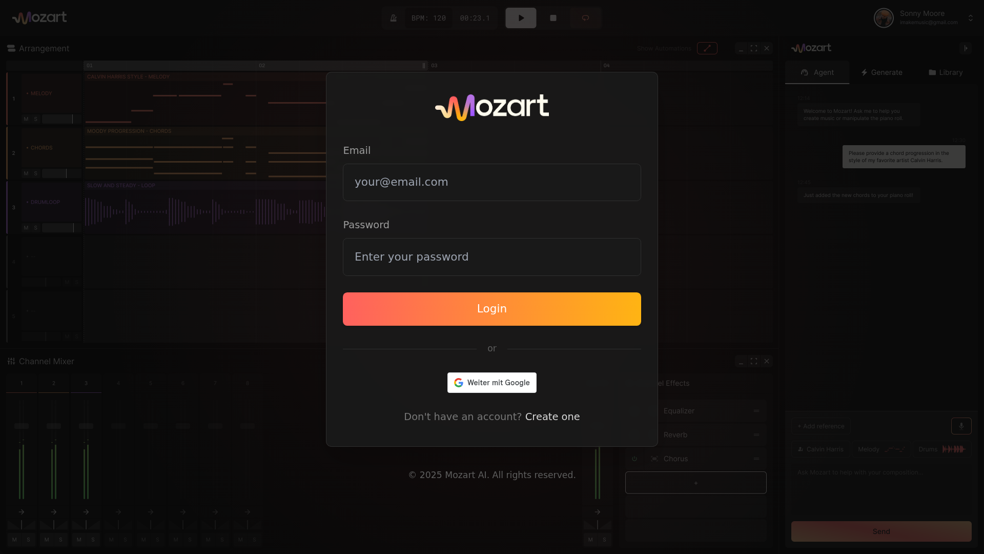 Mozart AI logo