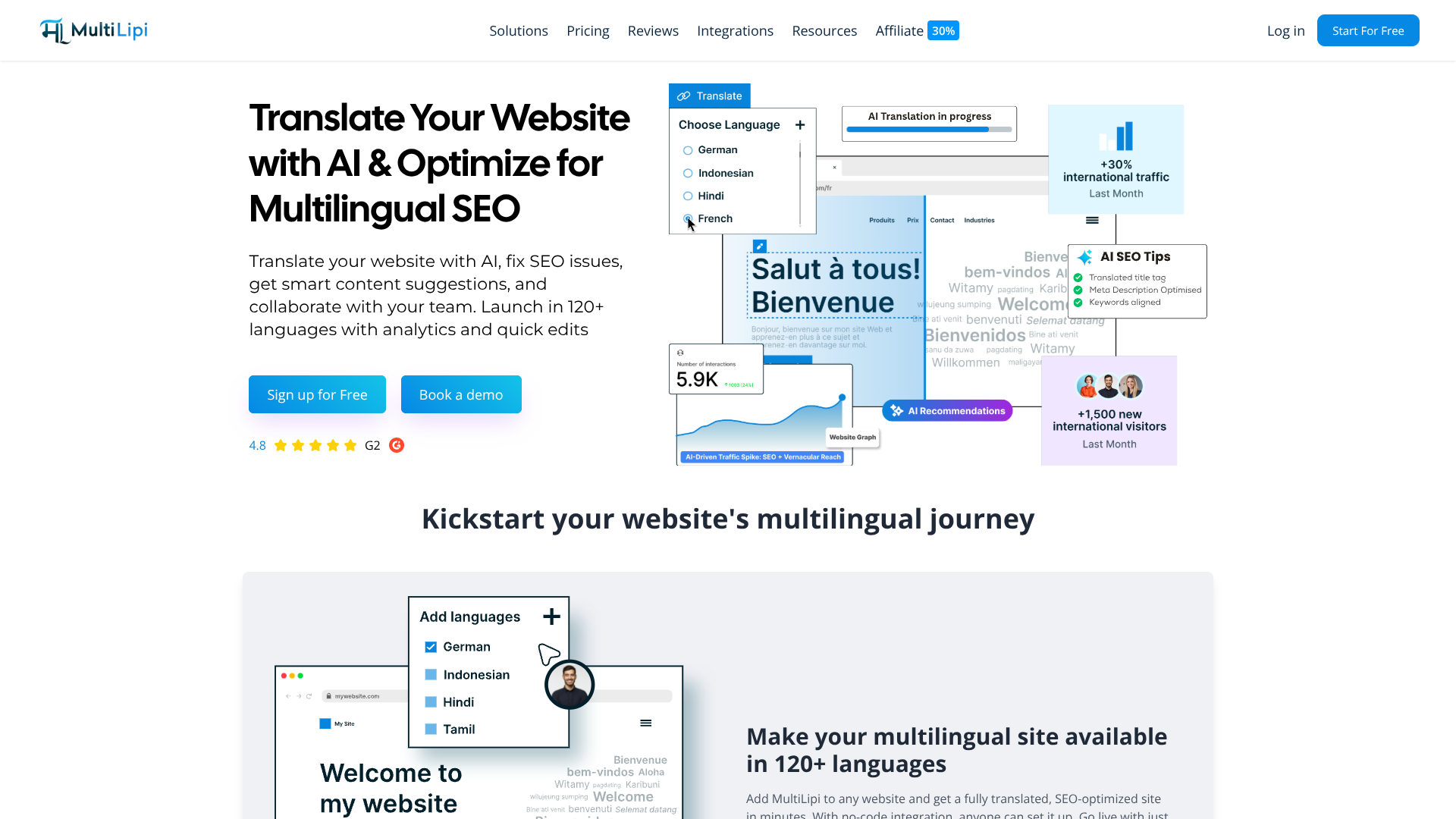 MultiLipi screenshot