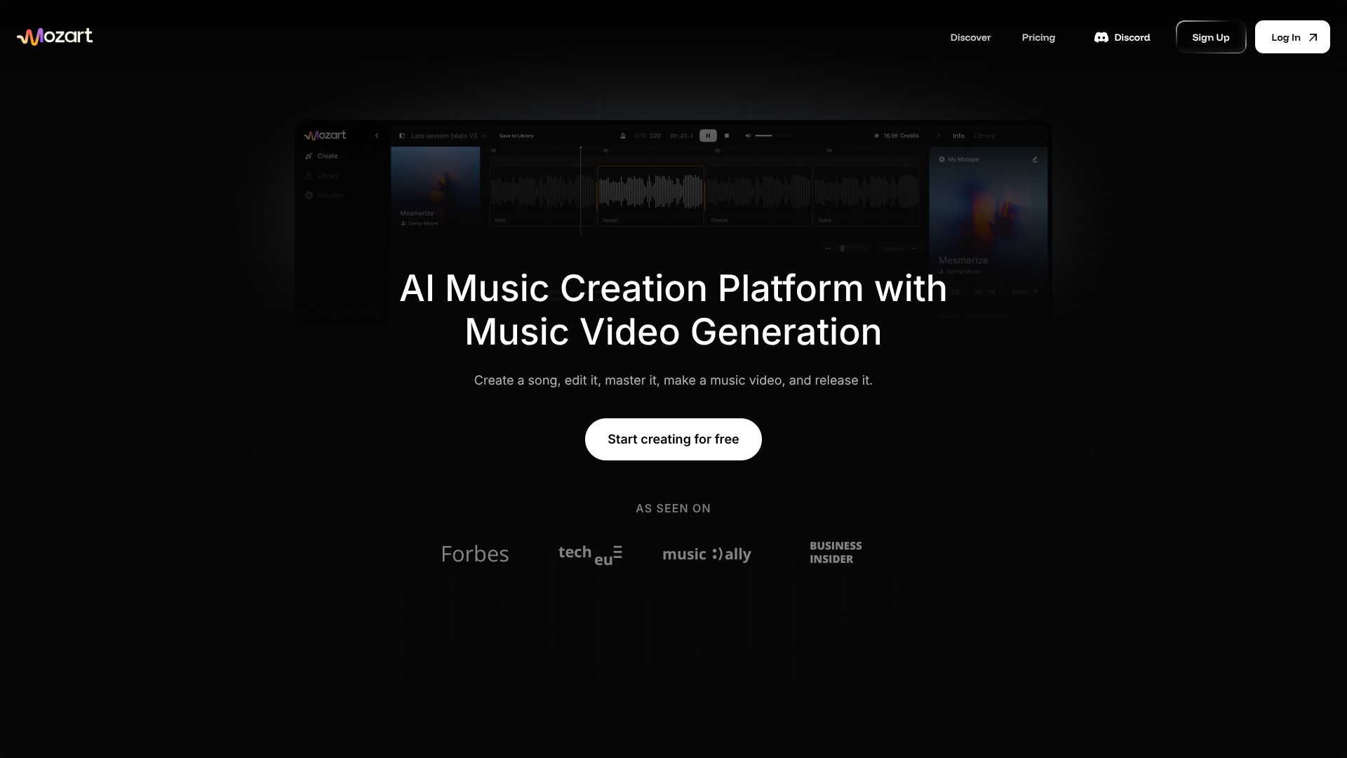 Music Videos by Mozart logo